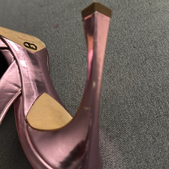 Rare vintage Christian Dior two tone sling backs - Picture 4 of 5